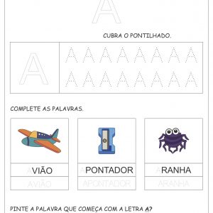 Atividades com Vogais 1º ano