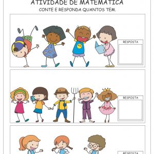 Atividades de Matemática Educação Infantil