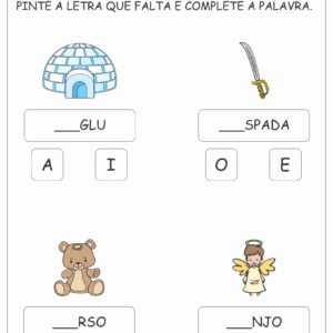 Atividades para Alfabetização Infantil