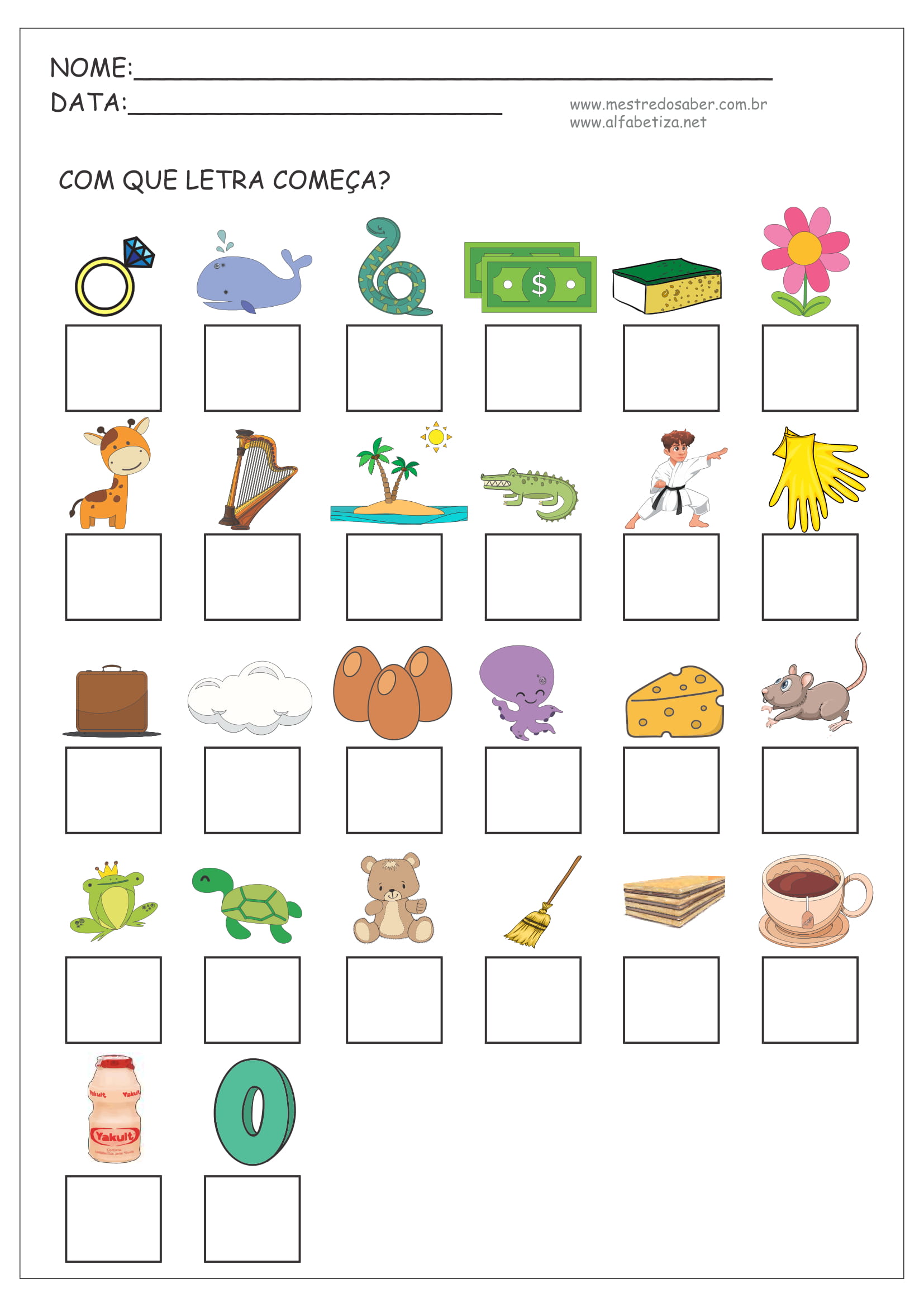 Atividades com Alfabeto - Imagem 4