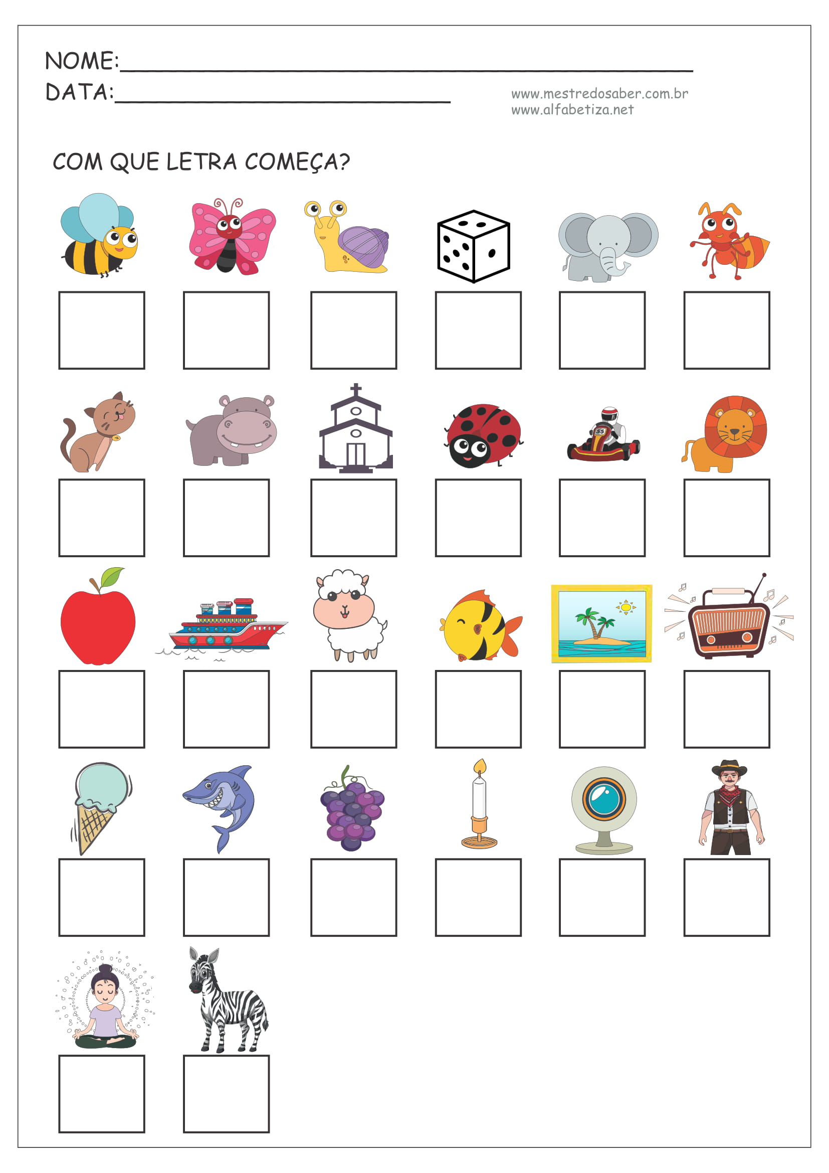 Atividades com Alfabeto - Imagem 5