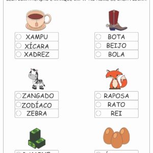 Atividade de Leitura 1 ano