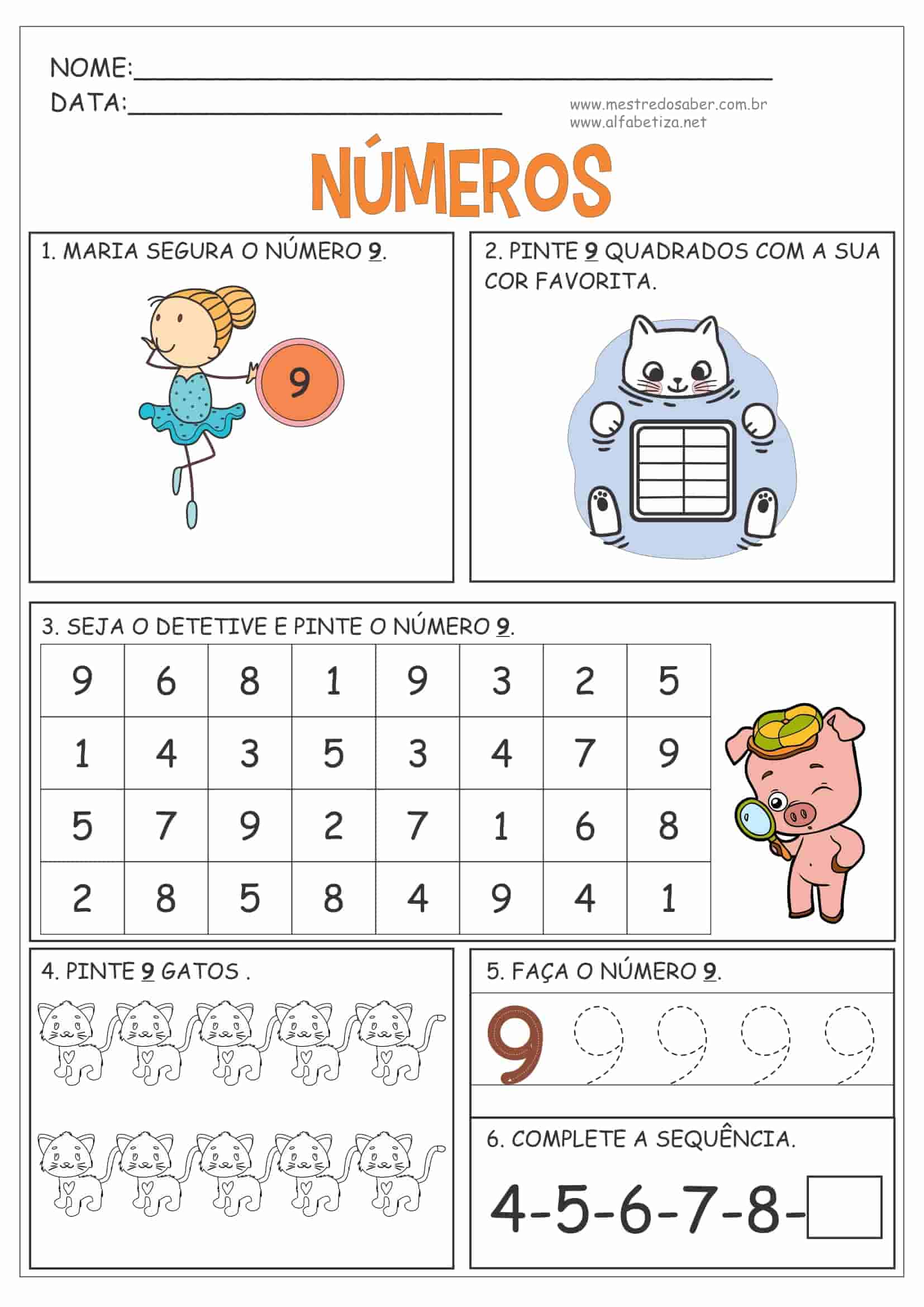 Atividades com Números - Imagem 5