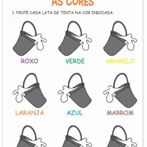 Atividades com Cores