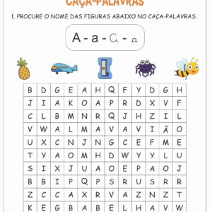 Caça-palavras Infantil