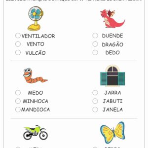 Atividades de Alfabetização 2º ano