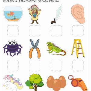 Atividades de Alfabetização 1 ano Vogais