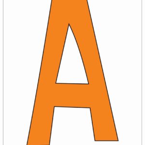 Molde de Letras e Números