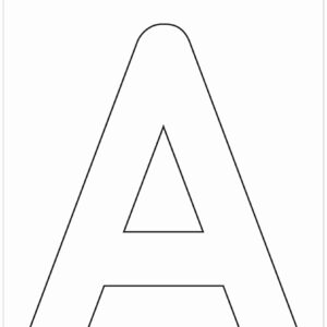 Alfabeto para Colorir