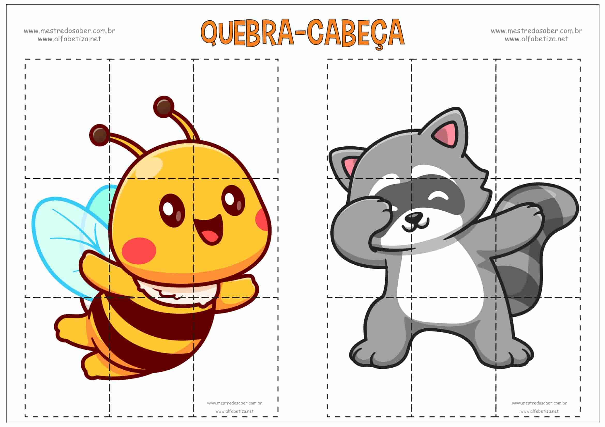 Quebra-Cabeça Educação Infantil - Imagem 2