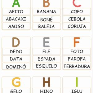 Palavrinhas para Ler