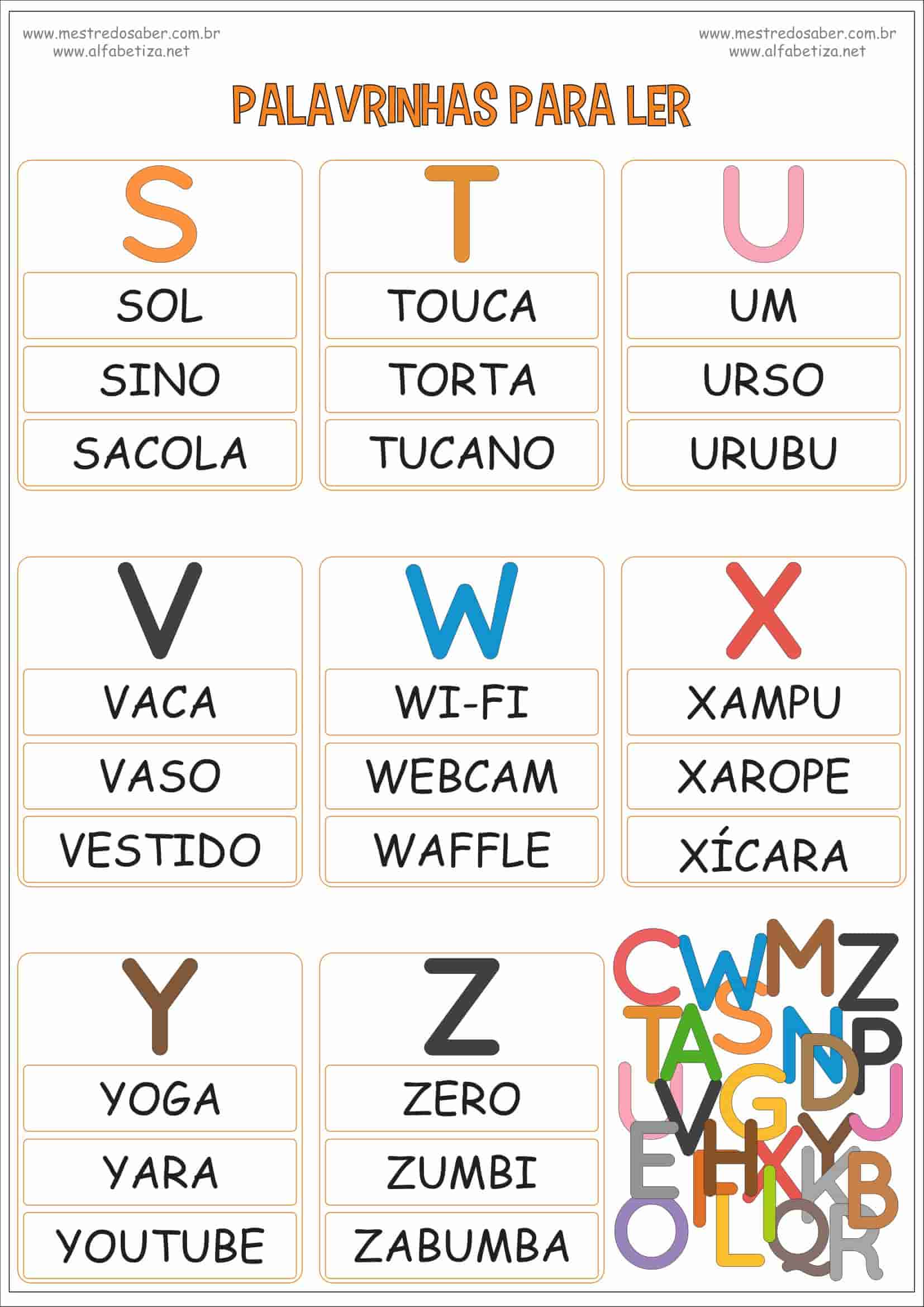 Palavrinhas para Ler - Imagem 3