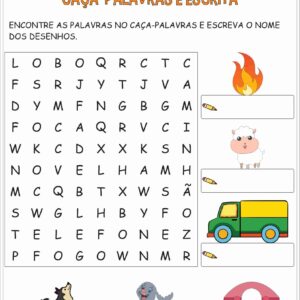 Atividades 1 ano Português