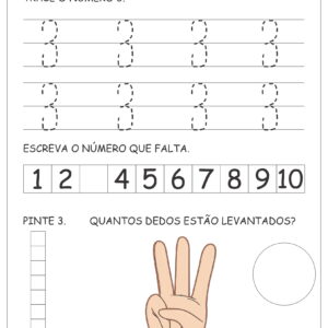 Atividades de Educação Infantil e Números