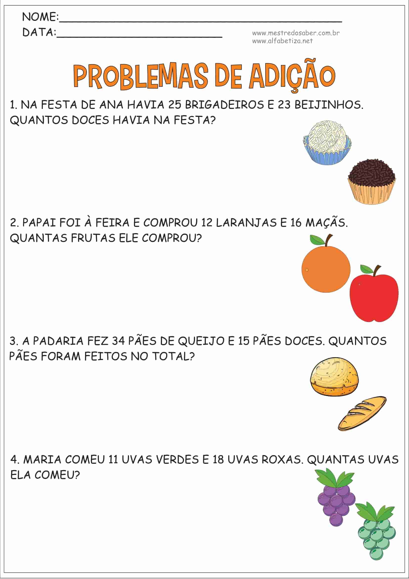 Problemas de Matemática 2 Ano