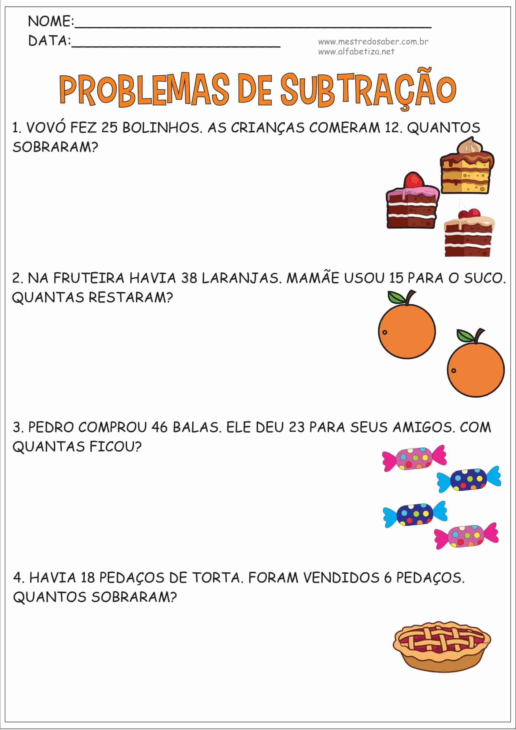 Problemas de Matemática 2 Ano - Imagem 4