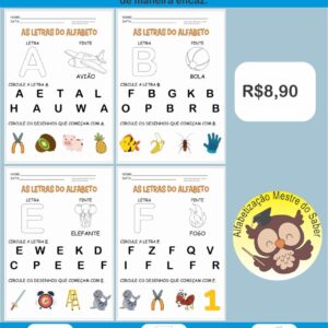 As Letras do Alfabeto