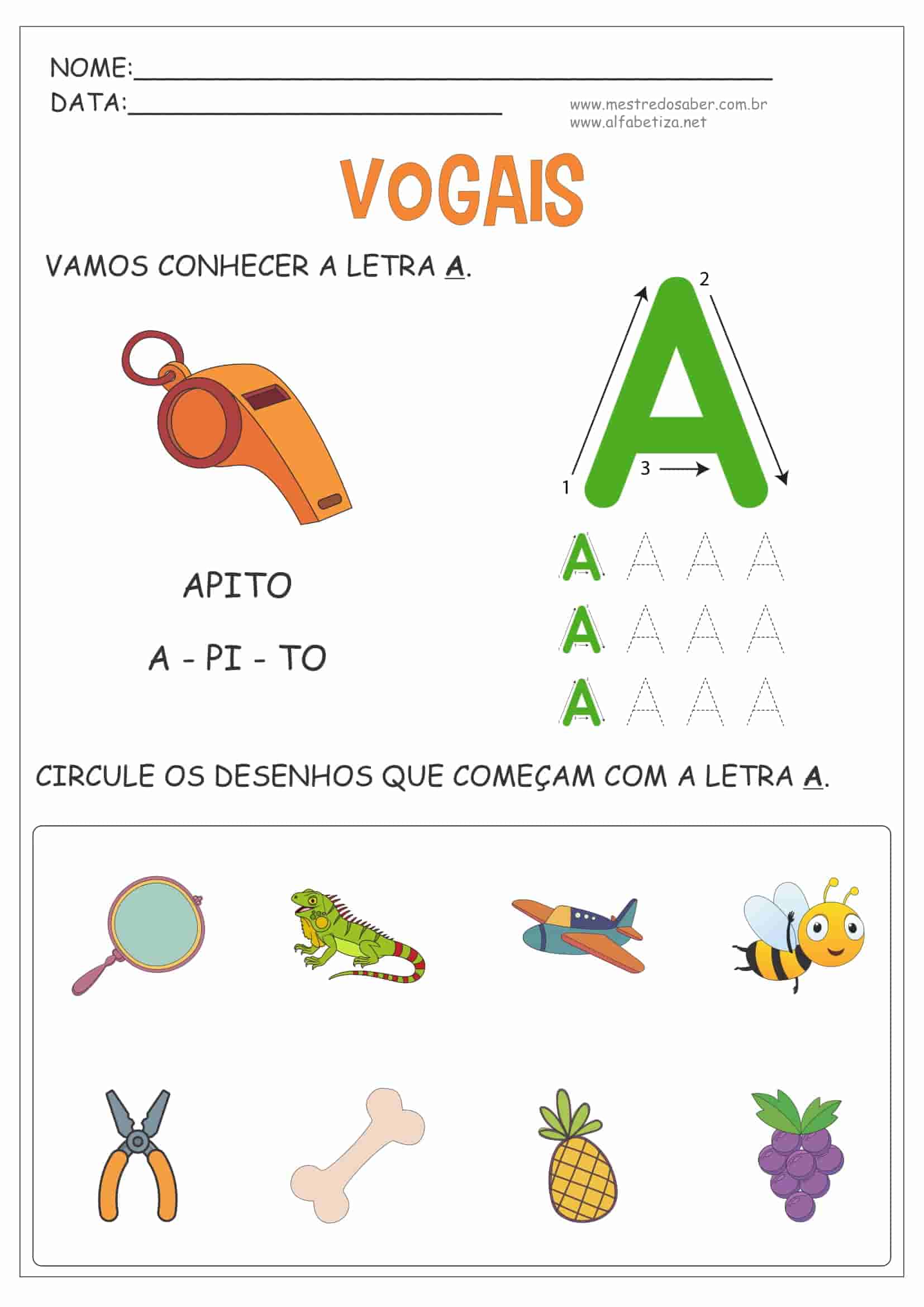 Arquivo de mec alfabetização - Atividades Infantil