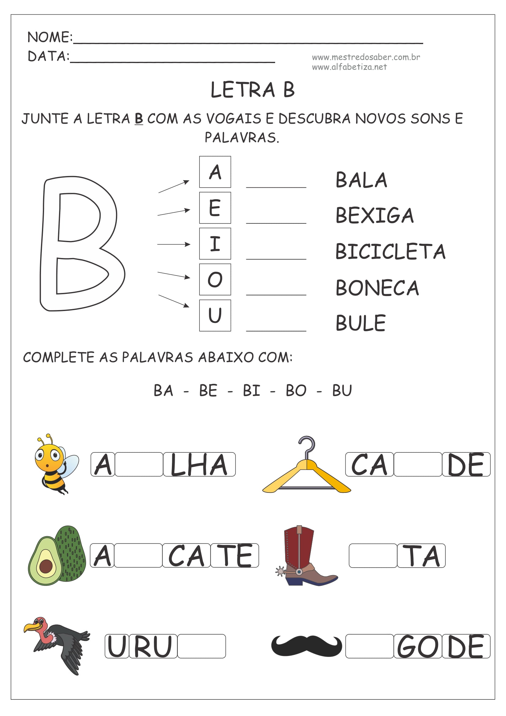 Atividades 2ª série - atividades de alfabetização - Atividades Educativas