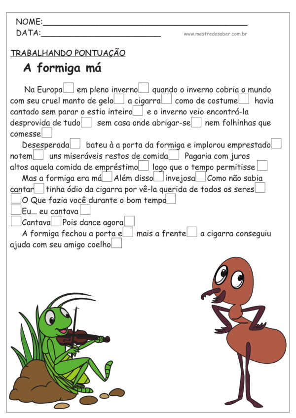 Atividades de Pontuação - Image 2